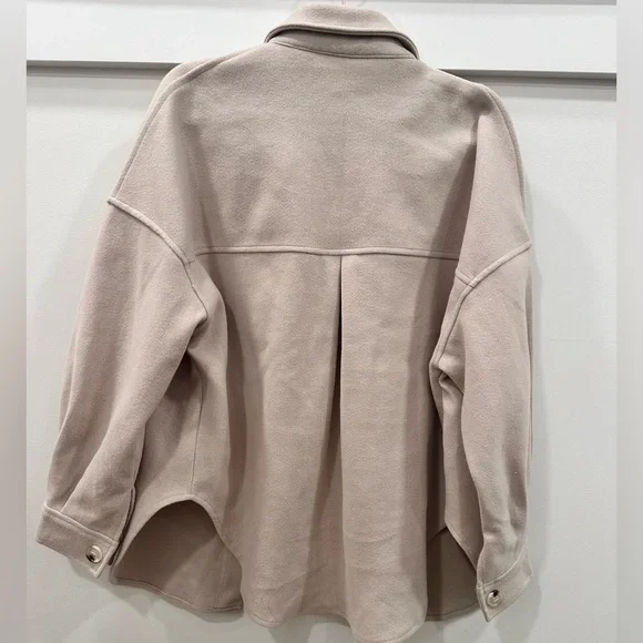 Button down shacket. - Picture 2 of 3